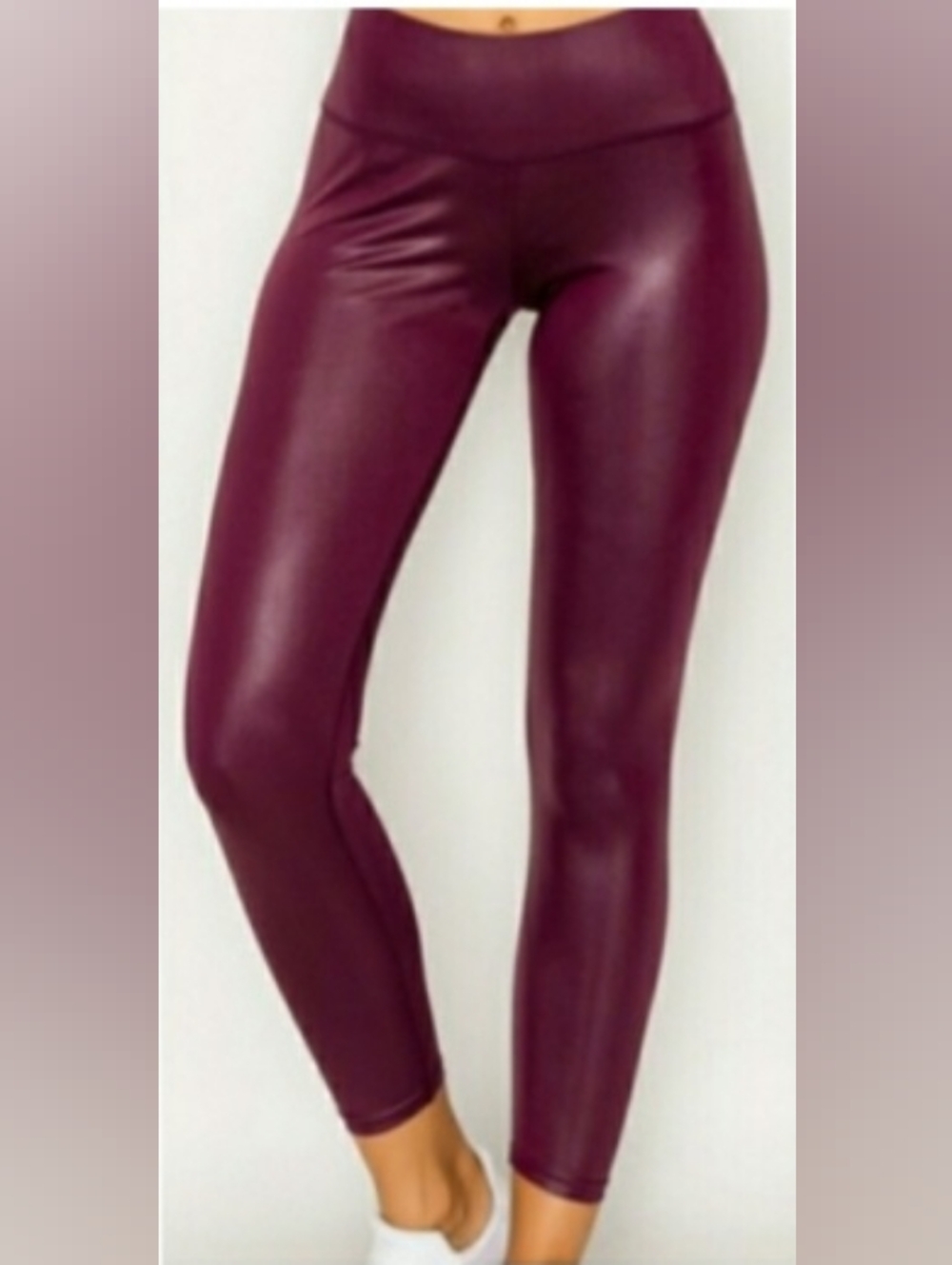Kimberly C High Waist Matte Shine Moisture Wicking Leggings
